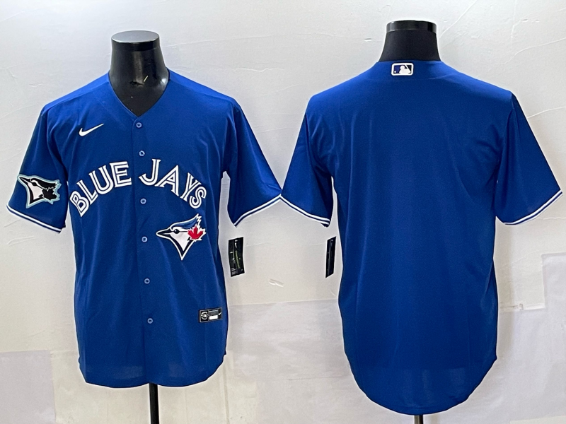 Men Toronto Blue Jays blank Blue Game 2025 Nike MLB Jersey style 0029